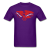 New York Eagles T-Shirt - purple