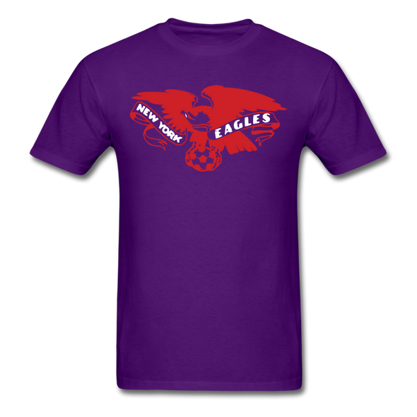 New York Eagles T-Shirt - purple