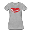 New York Eagles Women’s T-Shirt - heather gray