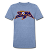 St. Louis Storm T-Shirt (Tri-Blend Super Light) - heather Blue