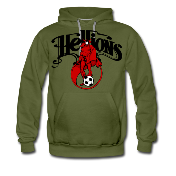 Hartford Hellions Hoodie (Premium) - olive green