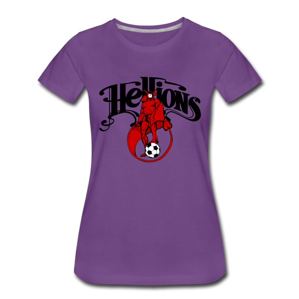Hartford Hellions Women’s T-Shirt - purple