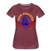 New England Tea Men Women’s T-Shirt - heather burgundy