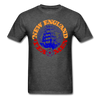 New England Tea Men T-Shirt - heather black