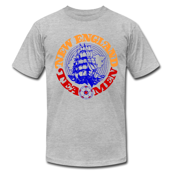 New England Tea Men T-Shirt (Premium Lightweight) - heather gray