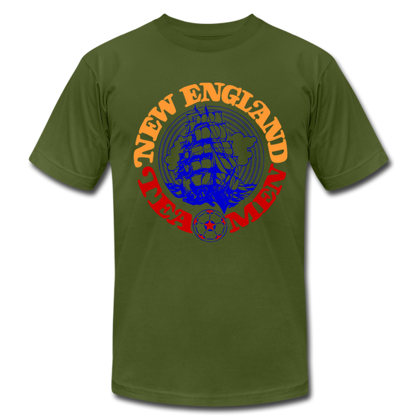 New England Tea Men T-Shirt (Premium Lightweight) - olive