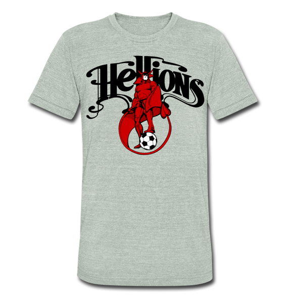 Hartford Hellions T-Shirt (Tri-Blend Super Light) - heather gray