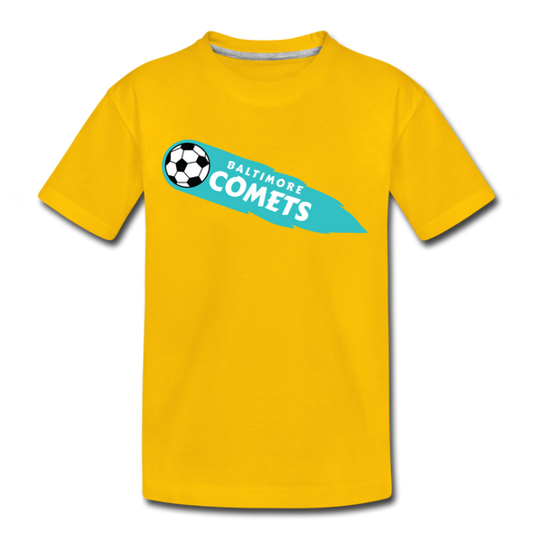 Baltimore Comets T-Shirt (Youth) - sun yellow