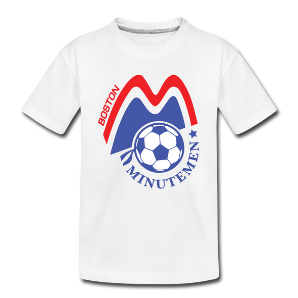 Boston Minutemen T-Shirt (Youth) - white