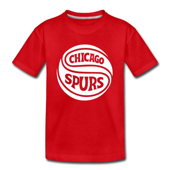 Chicago Spurs T-Shirt (Youth) - red