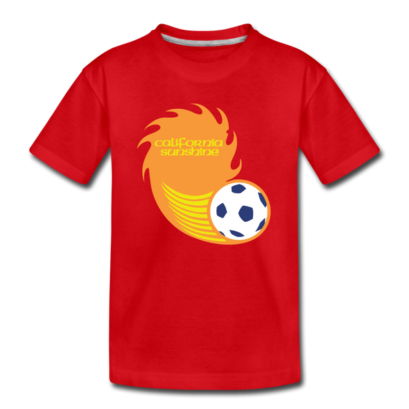 California Sunshine T-Shirt (Youth) - red