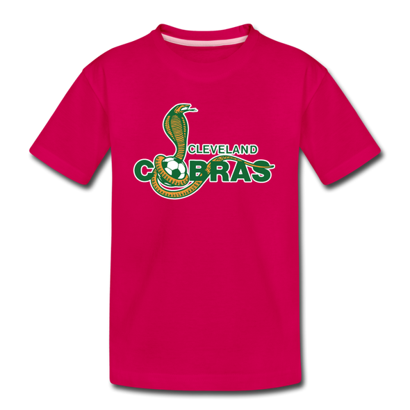Cleveland Cobras T-Shirt (Youth) - dark pink
