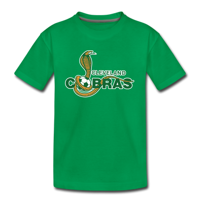 Cleveland Cobras T-Shirt (Youth) - kelly green
