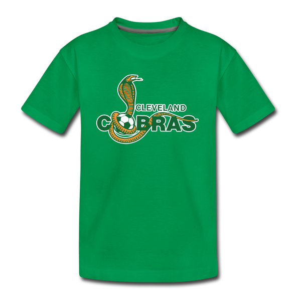 Cleveland Cobras T-Shirt (Youth) - kelly green