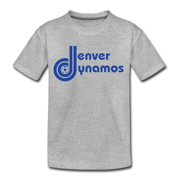 Denver Dynamos T-Shirt (Youth) - heather gray