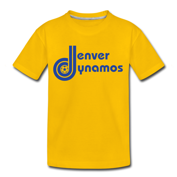 Denver Dynamos T-Shirt (Youth) - sun yellow