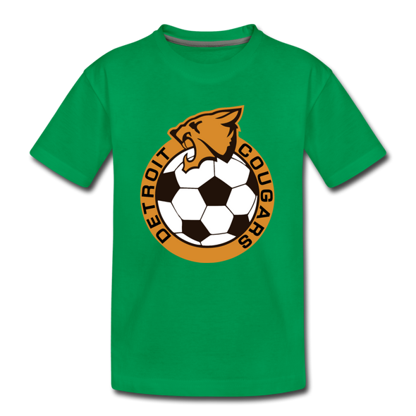 Detroit Cougars T-Shirt (Youth) - kelly green