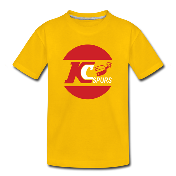 Kansas City Spurs T-Shirt (Youth) - sun yellow