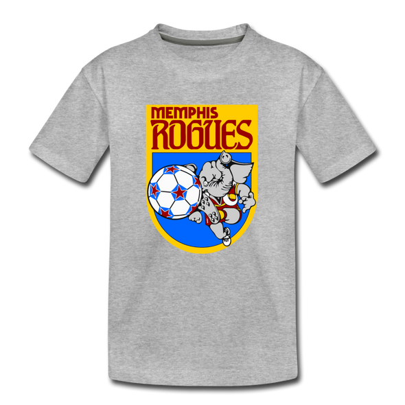 Memphis Rogues T-Shirt (Youth) - heather gray
