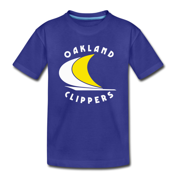 Oakland Clippers T-Shirt (Youth) - royal blue