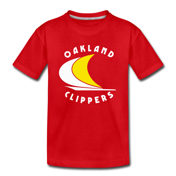 Oakland Clippers T-Shirt (Youth) - red