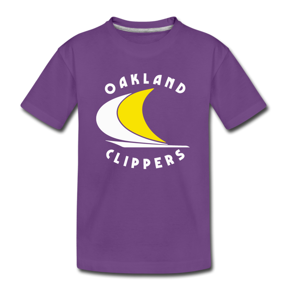 Oakland Clippers T-Shirt (Youth) - purple