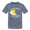Oakland Clippers T-Shirt (Youth) - heather blue