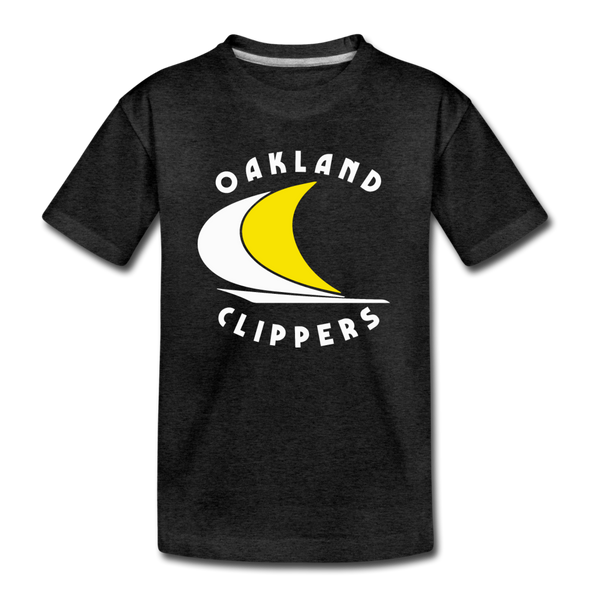 Oakland Clippers T-Shirt (Youth) - charcoal gray