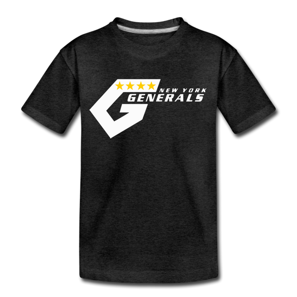 New York Generals T-Shirt (Youth) - charcoal gray