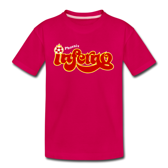 Phoenix Inferno T-Shirt (Youth) - dark pink