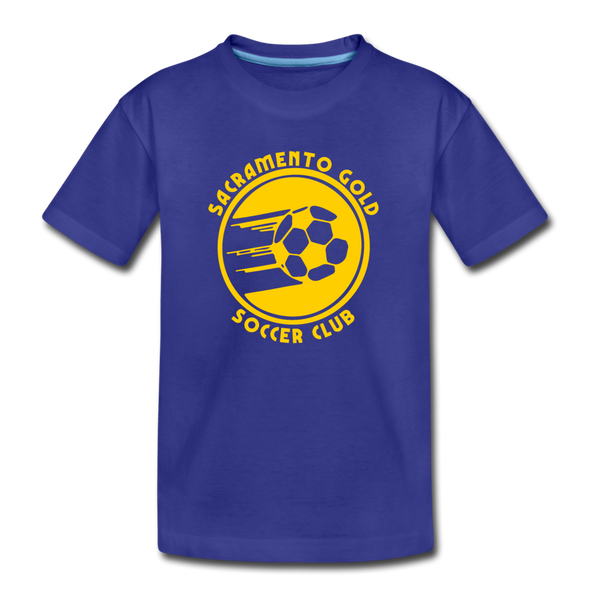 Sacramento Gold T-Shirt (Youth) - royal blue