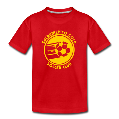 Sacramento Gold T-Shirt (Youth) - red