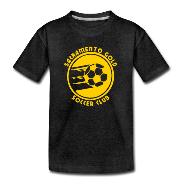 Sacramento Gold T-Shirt (Youth) - charcoal gray