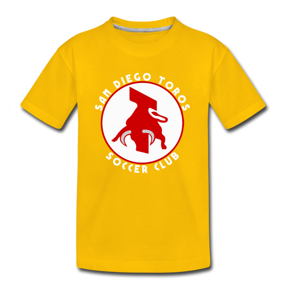 San Diego Toros T-Shirt (Youth) - sun yellow