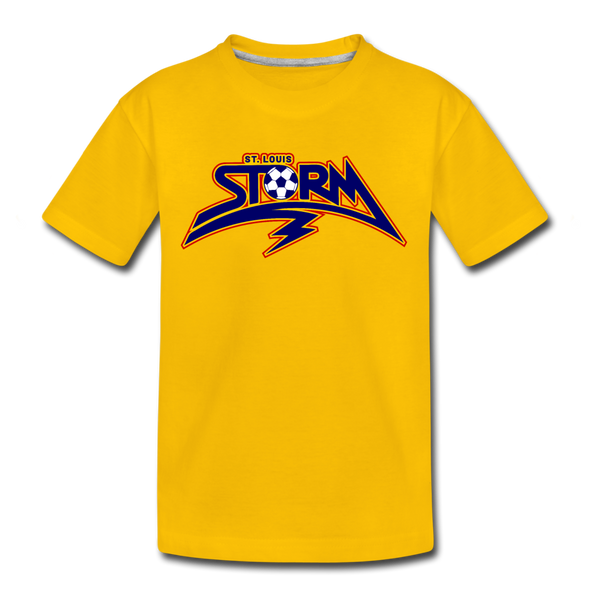 St. Louis Storm T-Shirt (Youth) - sun yellow