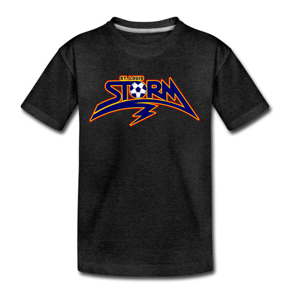 St. Louis Storm T-Shirt (Youth) - charcoal gray