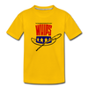 Washington Whips T-Shirt (Youth) - sun yellow