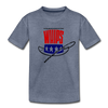 Washington Whips T-Shirt (Youth) - heather blue