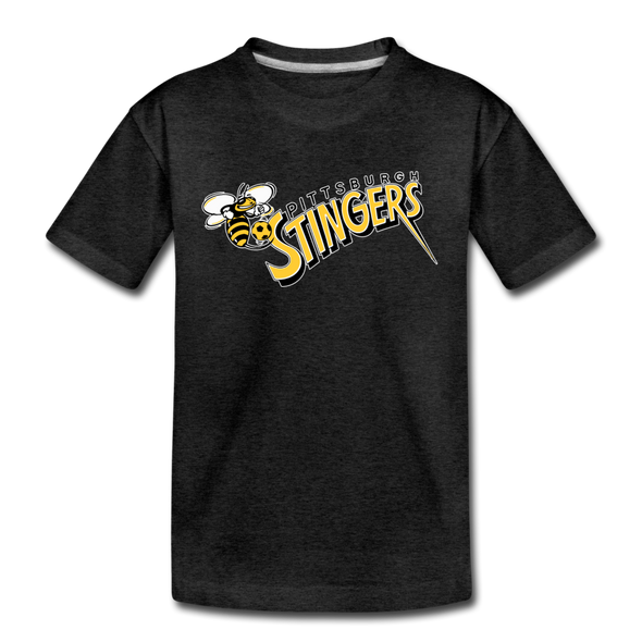 Pittsburgh Stingers T-Shirt (Youth) - charcoal gray
