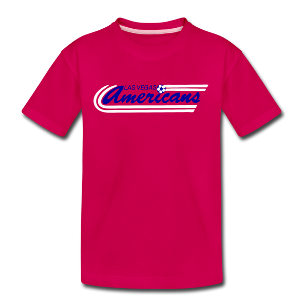 Las Vegas Americans T-Shirt (Youth) - dark pink
