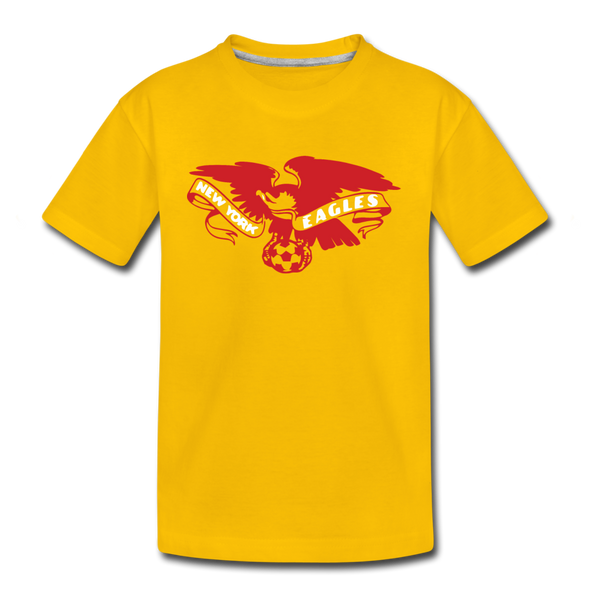 New York Eagles T-Shirt (Youth) - sun yellow