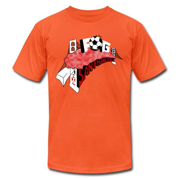 San Francisco Fog T-Shirt (Premium Lightweight) - orange
