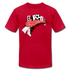 San Francisco Fog T-Shirt (Premium Lightweight) - red