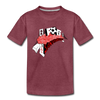 San Francisco Fog T-Shirt (Youth) - heather burgundy