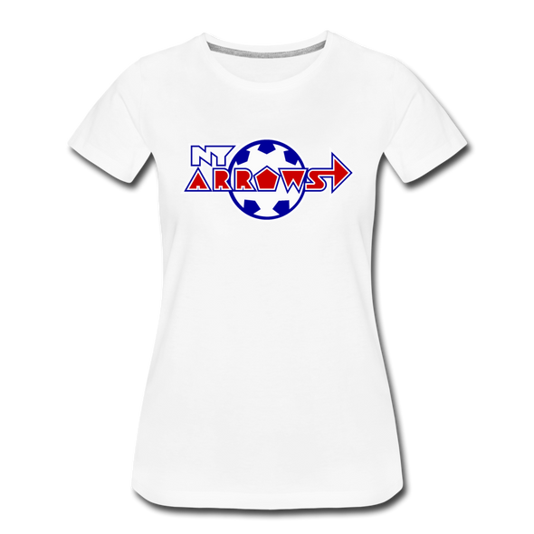 New York Arrows Women’s T-Shirt - white