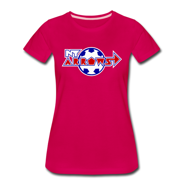 New York Arrows Women’s T-Shirt - dark pink