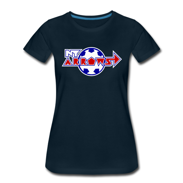 New York Arrows Women’s T-Shirt - deep navy