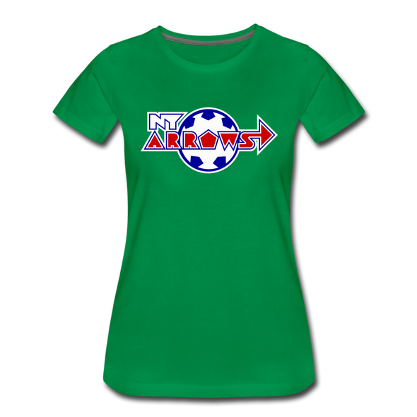 New York Arrows Women’s T-Shirt - kelly green