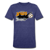 San Diego Jaws T-Shirt (Tri-Blend Super Light) - heather indigo