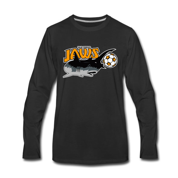 San Diego Jaws Long Sleeve T-Shirt - black